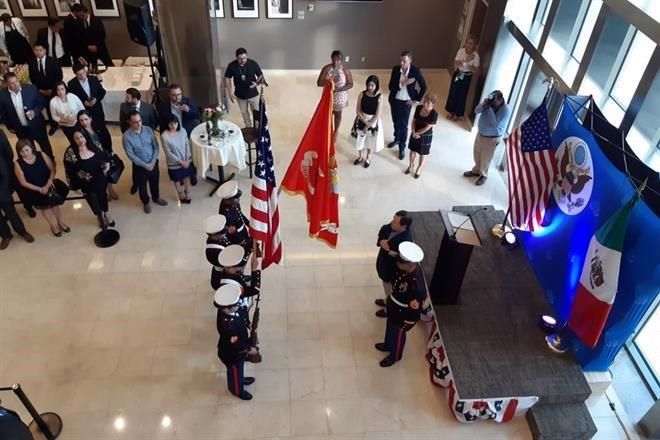 Celebran Independencia De Estados Unidos En Consulado De Monterrey