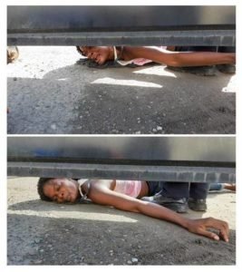 ¡Ayúdame, por favor! Migrante grita desesperada por libertad en Chiapas