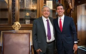 Se reune amlo con ceo de banco de invertsión