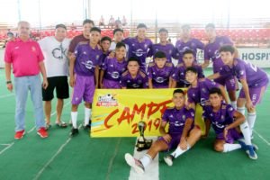 ESTUDIANTES CAMPEÓN FUTBOL RÁPIDO SABATINO JUVENIL
