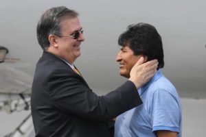 Ebrard y Evo