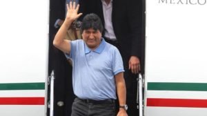 Evo llega a México