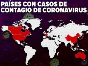 Coronavirus, países