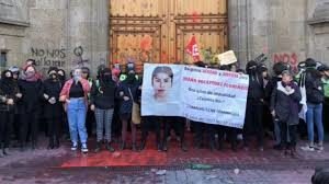 Mujeres protesta