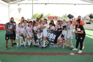 JM campeon nacional del fútbol rapido profesional femenil