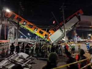La jefa de gobierno confirmó la muerte de 13 personas tras el colapso del Metro en la estación Olivo de la Linea 12 del Metro.