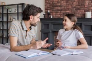 enseñanza a hijos