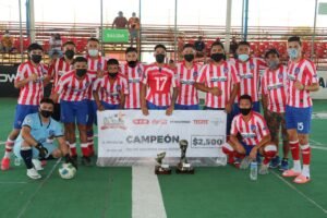 ATLETICO CAMPEÓN DE LIGA DE FÚTBOL RÁPIDO SABATIBO