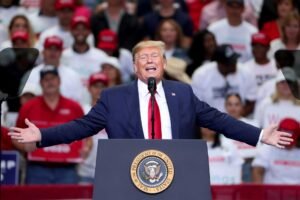 Donald Trump Holds "Keep America Great" Campaign Rally In Dallas