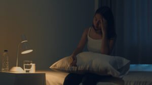 Mujer sin sueño