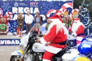 SANTA EN MOTO 5