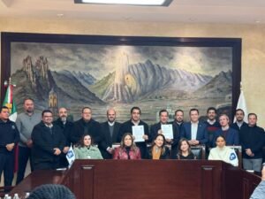 Firma Acuerdo Municipio Santa Catarina 1