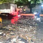 Retira Monterrey 30 toneladas de basura de las calles tras intensas lluvias